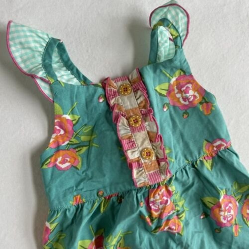GIRLS MATILDA JANE Brilliant daydream Watch The Waves Romper SIZE 4 - Picture 3 of 6
